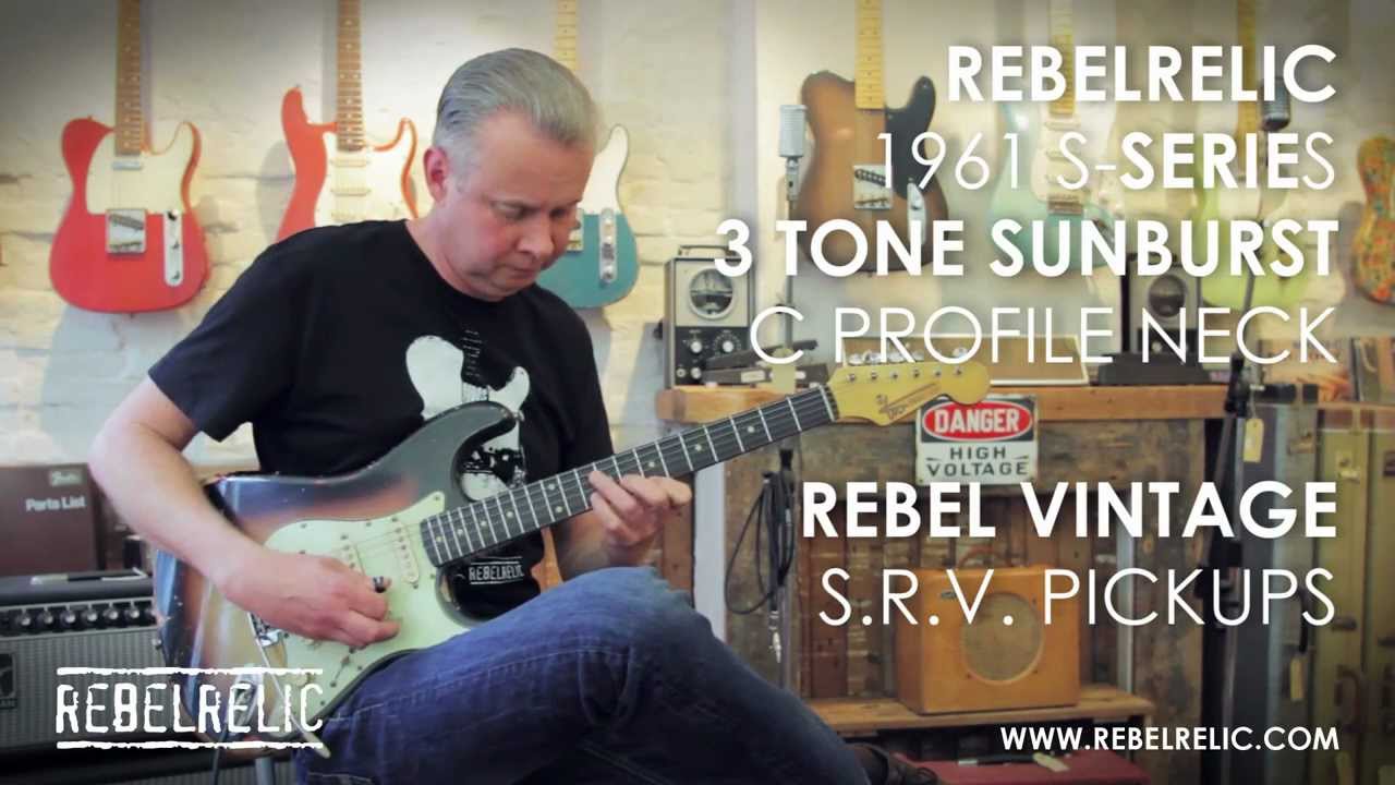1961 3 Tone Sunburst S-Series | REBELRELIC GUITAR SHOWCASE 2012