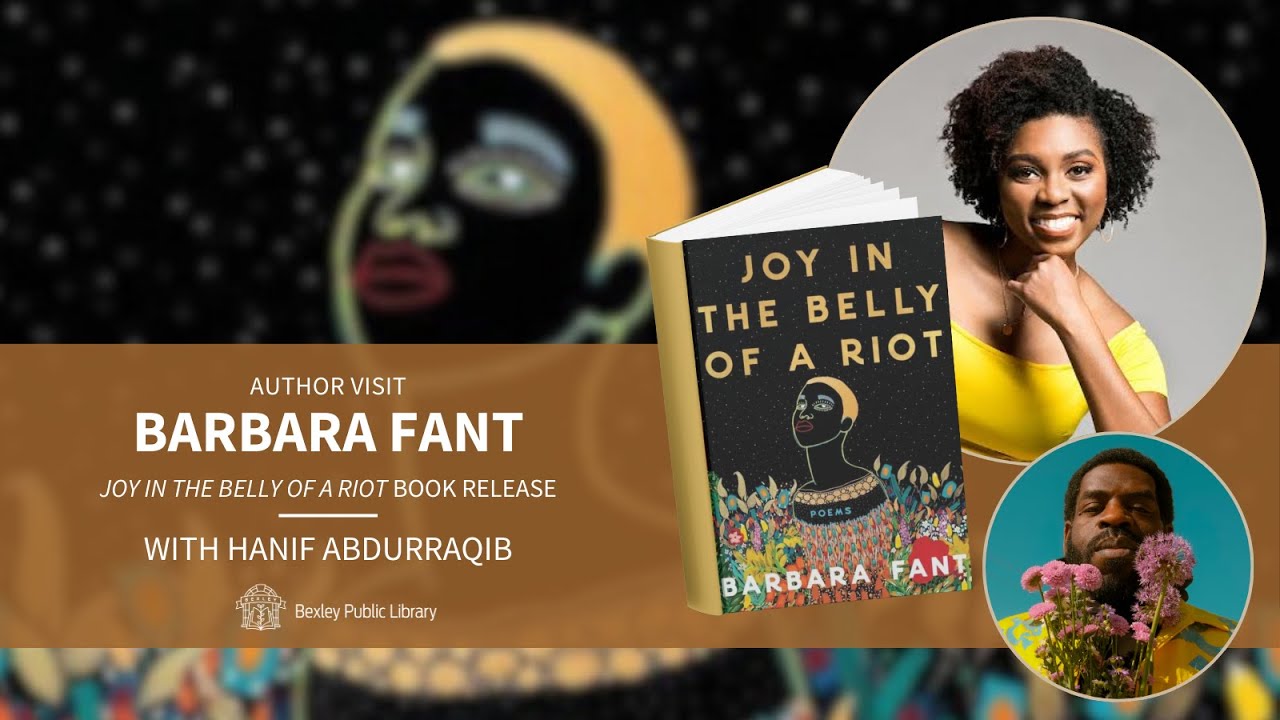 Barbara Fant Author Visit: Joy in the Belly of a Riot Book Release with Hanif Abdurraqib