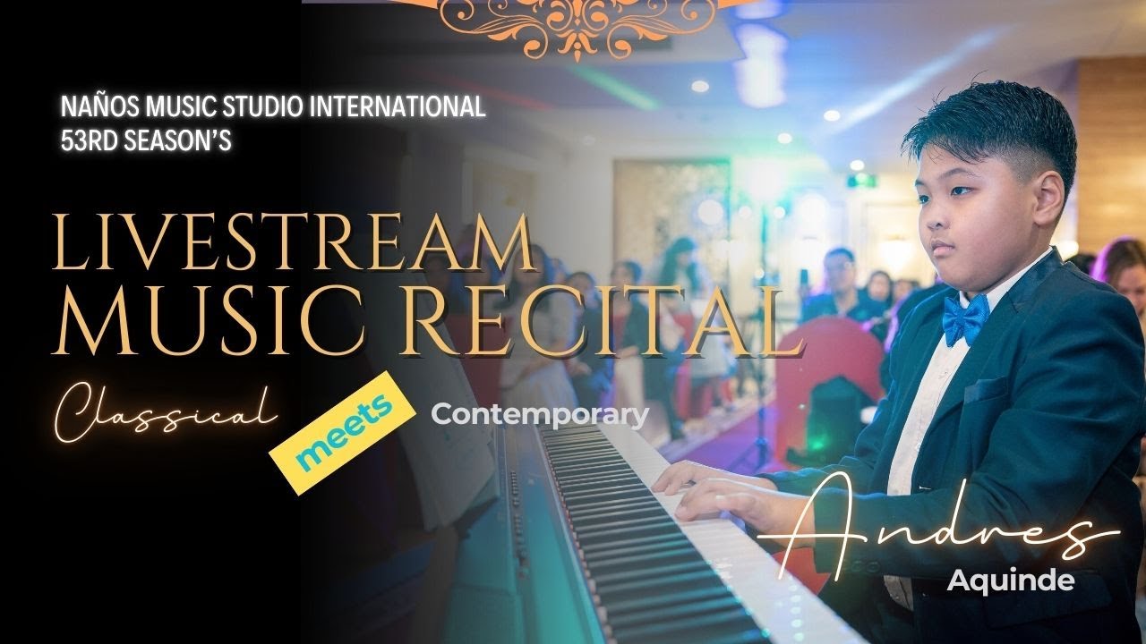 53rd Season | Special Livestream Music Recital