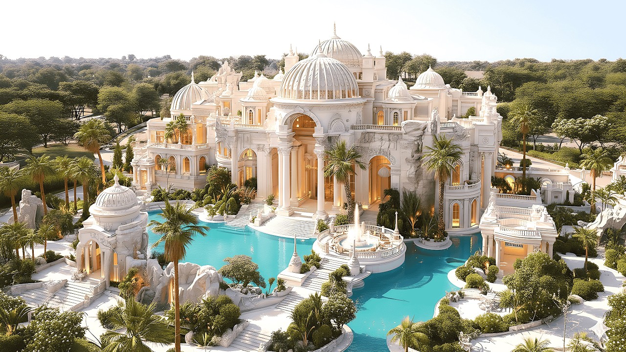 Inside the World’s Most Opulent Palatial Mansion  Where Art, and Luxury Live in Every Detailed
