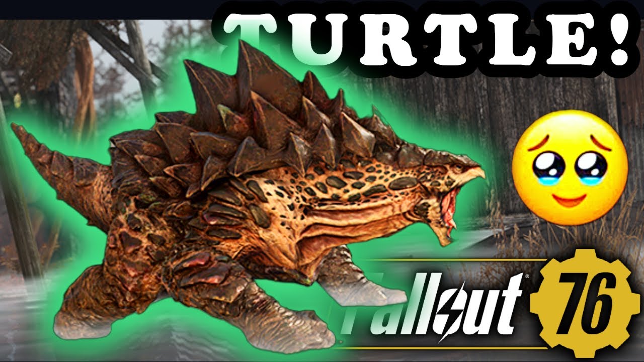 The Ogua (Turtle Like Cryptid) - Summer Update - Inside The Vault - April Patch - Fallout 76