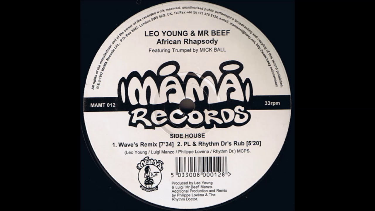 Leo Young & Mr. Beef - African Rhapsody (PL & Rhythm Dr's Rub)
