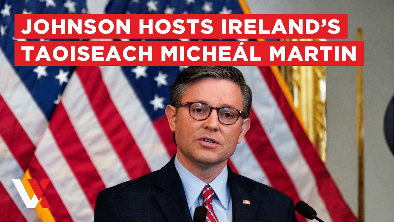 LIVE | Mike Johnson Hosts Annual Friends Of Ireland Luncheon At US Capitol | VERTEX