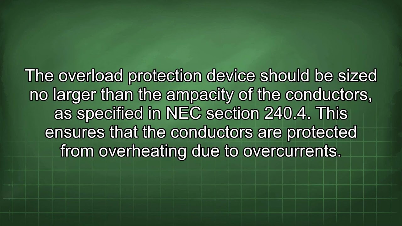 Generator Transfer Switch Overload Protection NEC Requirements