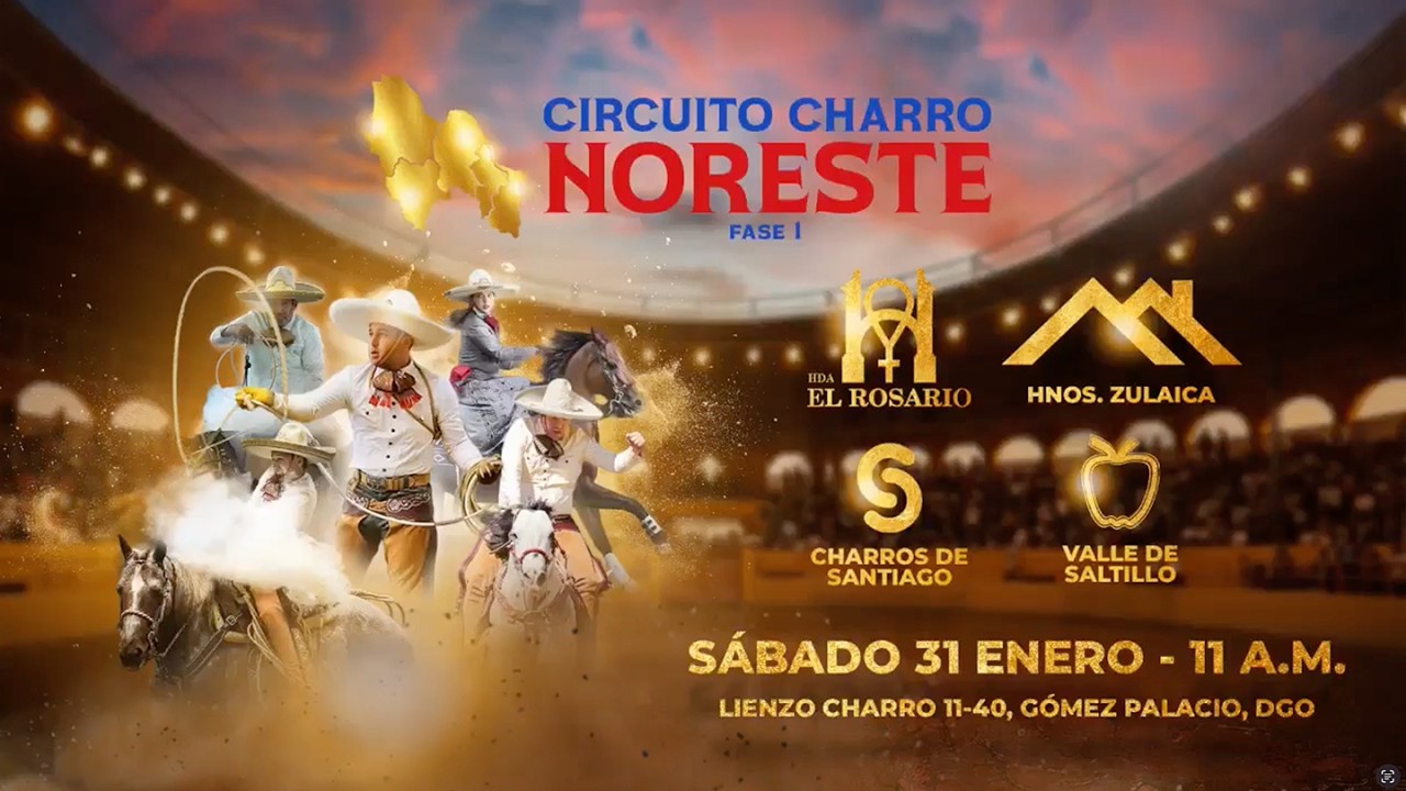 Circuito Charro Noreste 2026 - Fase 1 - Día 1 - Charreada 1