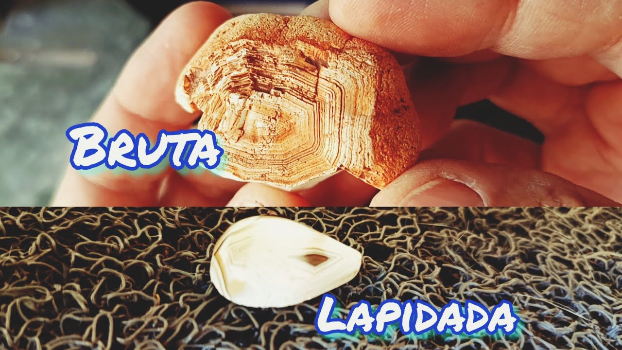 Veja a transformação de uma pedra bruta 