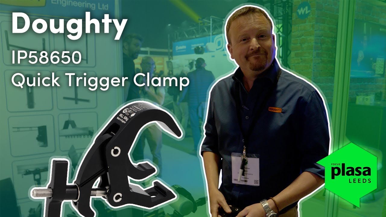 Doughty IP58650 Lightweight Quick Trigger Clamp - PLASA Leeds 2025