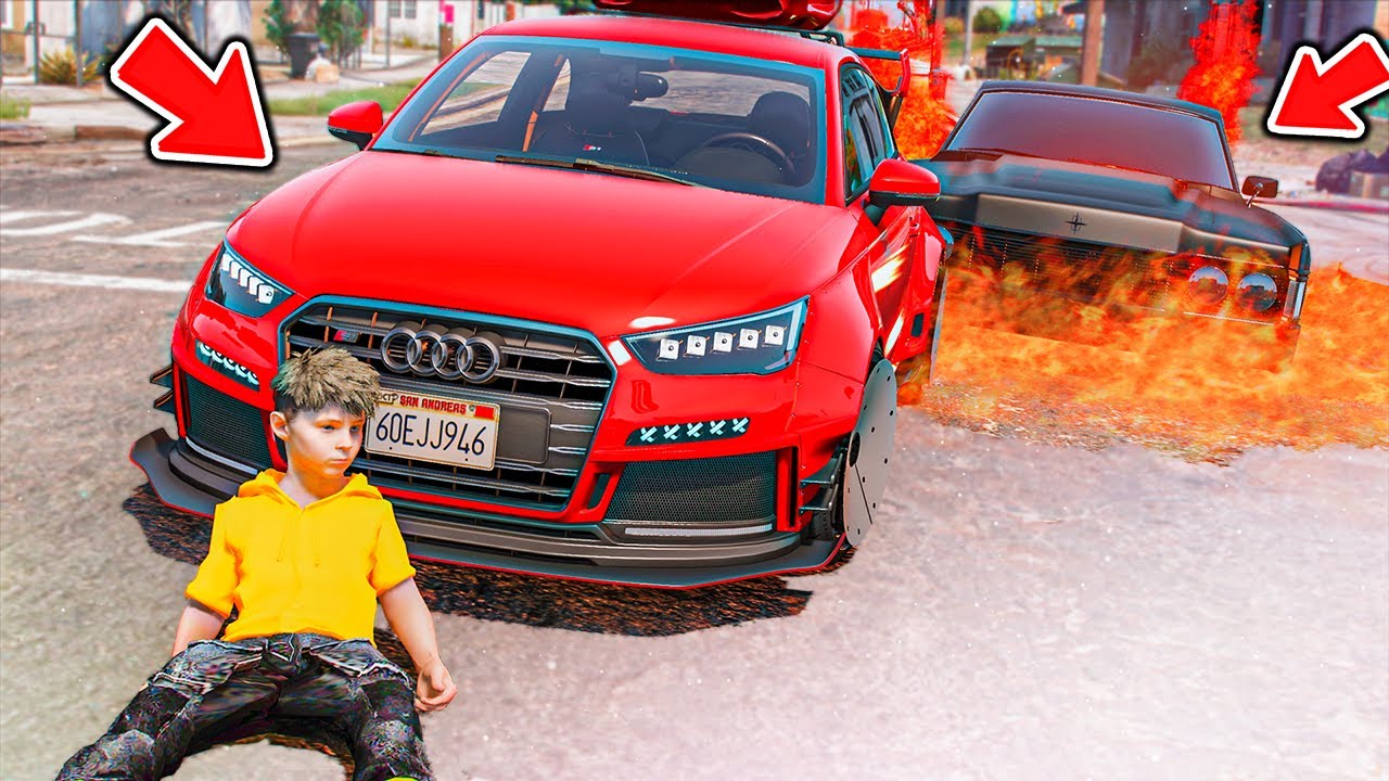 GTA V #98 ( الولد المشاغب ) سيارة شبح الكنز النارية