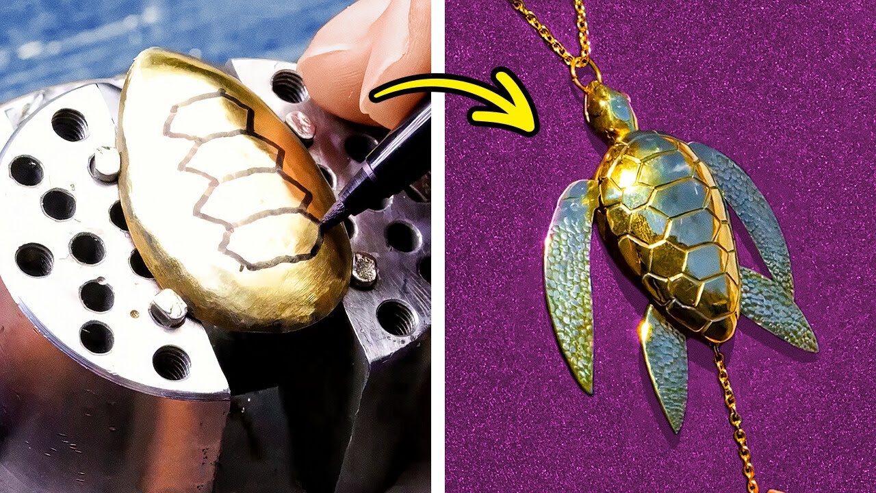 Beautiful Jewelry Made From Simple Materials