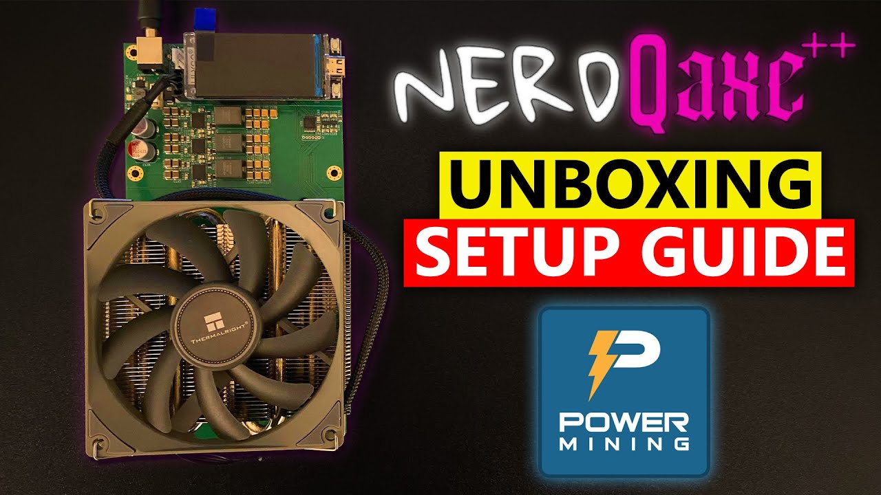 Unboxing The New NerdQaxe++ (5TH/s)