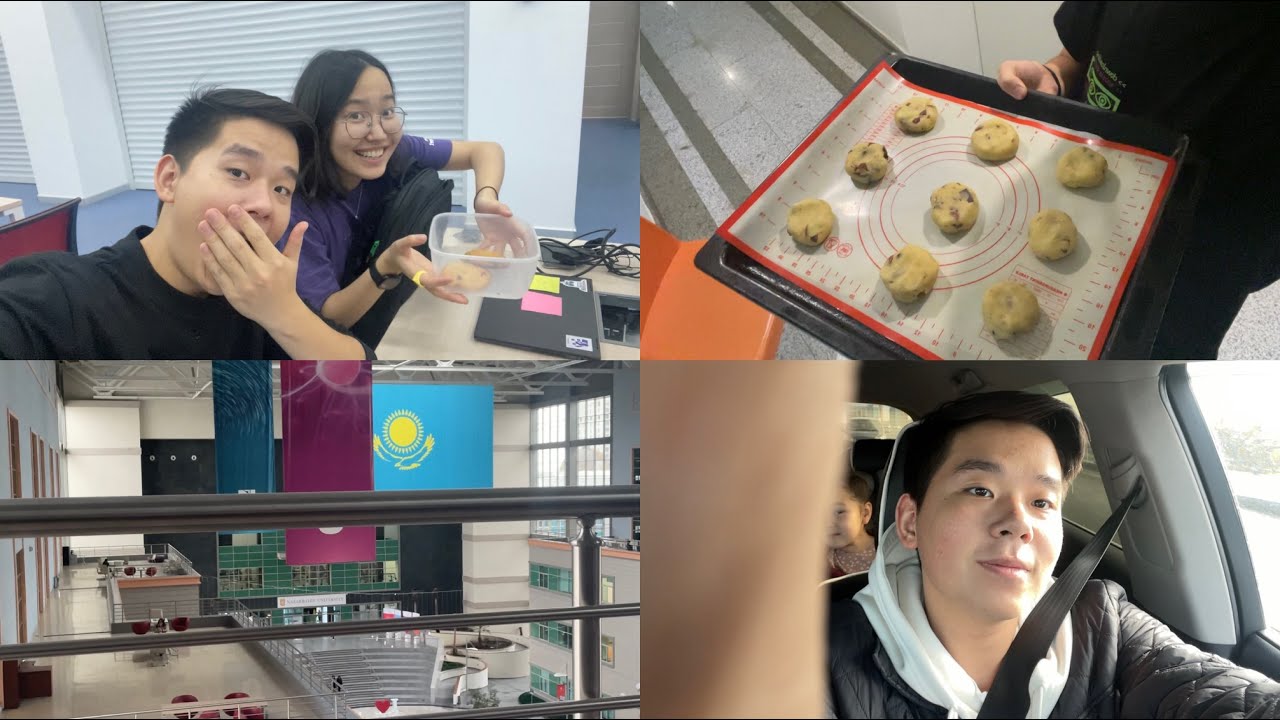 week vlog | готовлю печенья, учусь и отдыхаю дома