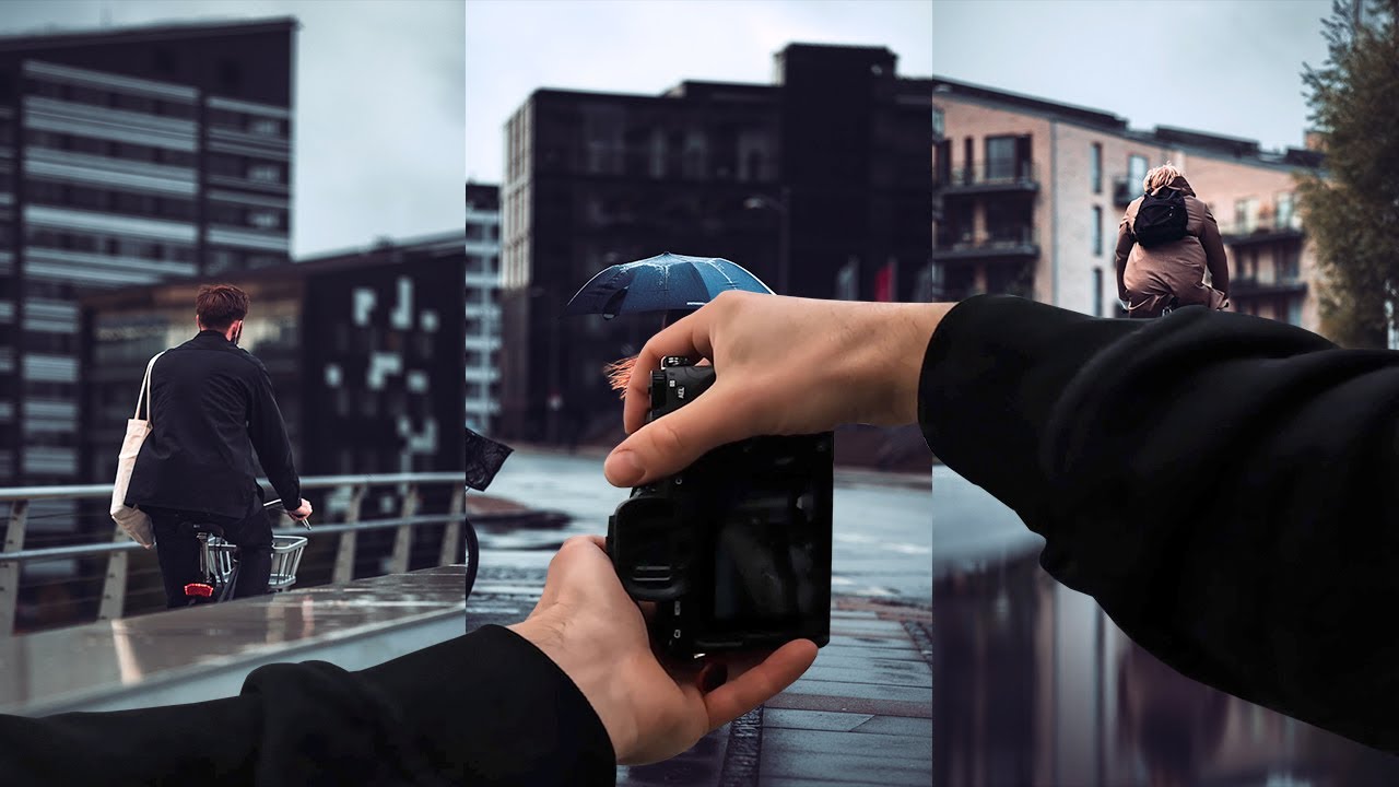 Rainy Street Photography POV in Copenhagen w/ Sigma 85