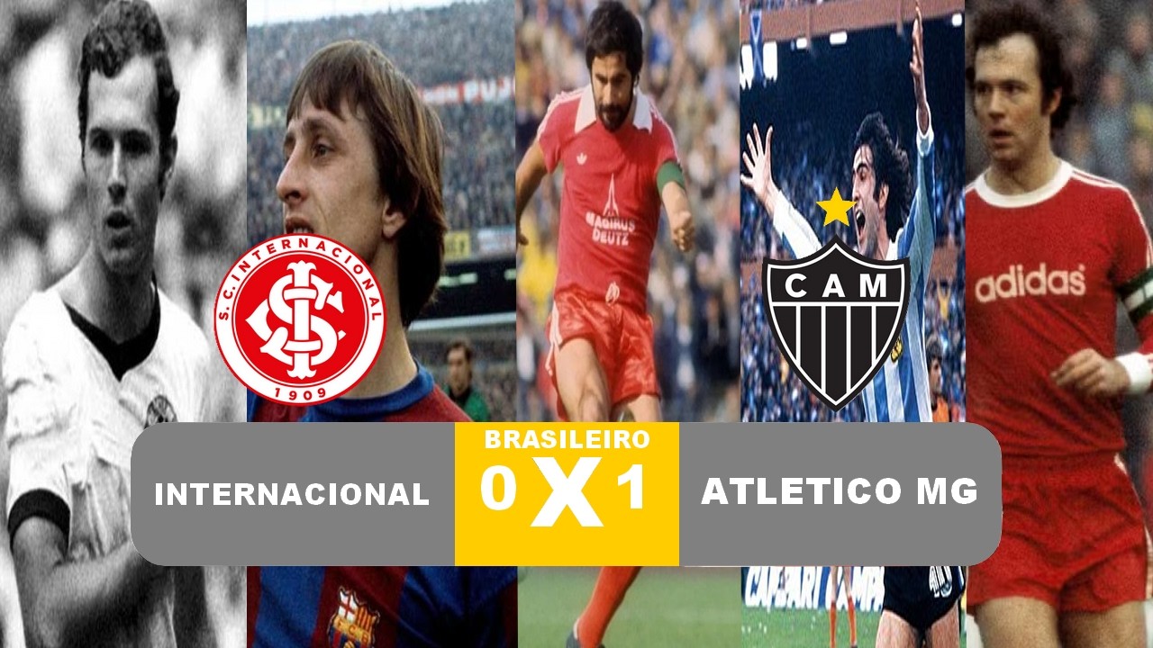 INTERNACIONAL 0 X 1 ATLETICO MG SEMIS (IDA) PES 2017 1978