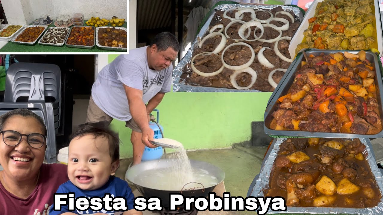 Masaya ang fiesta sa Probinsya