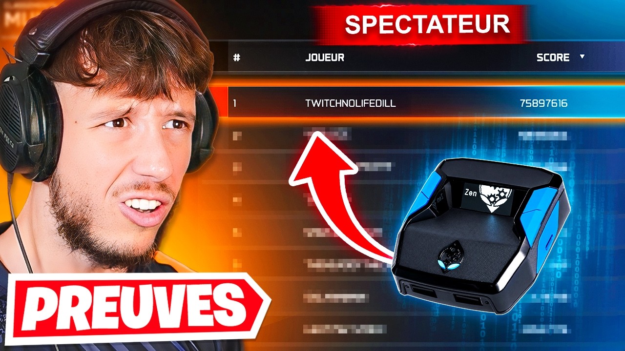 LE NOUVEAU NUM&Eacute;RO #1 MONDIAL CHEAT SUR BLACK OPS 7... (j'ai les preuves)