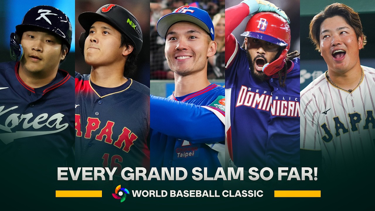 NEW RECORD! 5 grand slams have been hit in the 2026 World Baseball Classic ... SO FAR! 😯