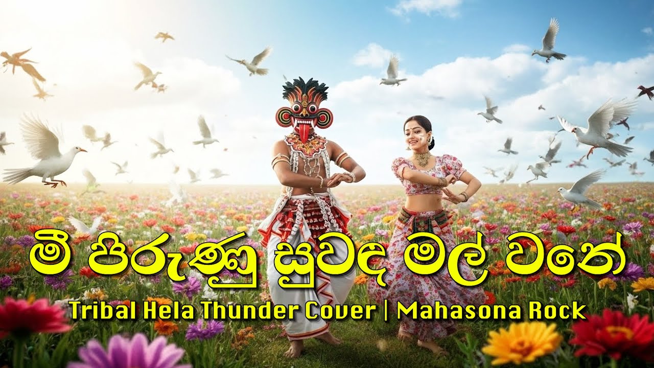 Mee Pirunu Suwada Mal Wane | මී පිරුණු සුවඳ මල් | Tribal Hela Thunder Cover | Mahasona Rock
