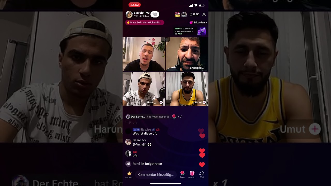Engelsgesicht HARUN HEULT SCHREIT BEEEEF😳😂 - Barello RASTET aus Fitnas KürtIbo