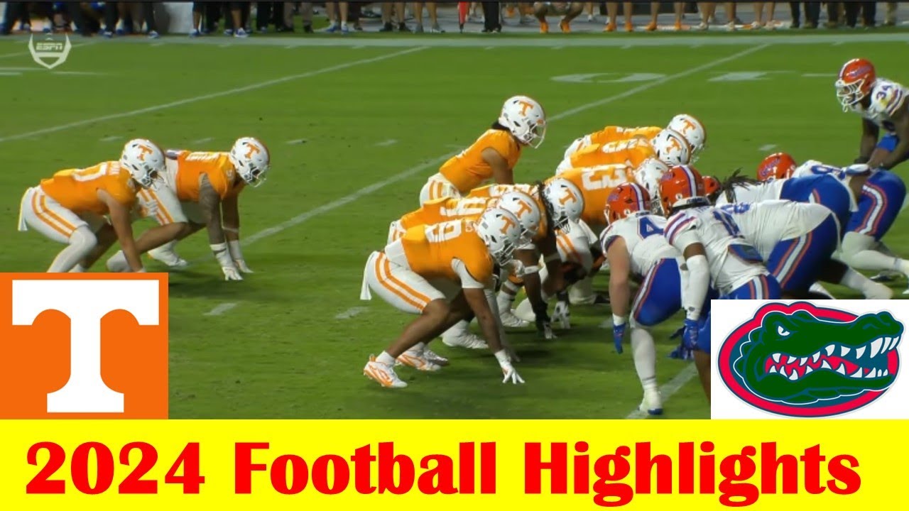 Florida vs #8 Tennessee Football Game Highlights 10 12 2024