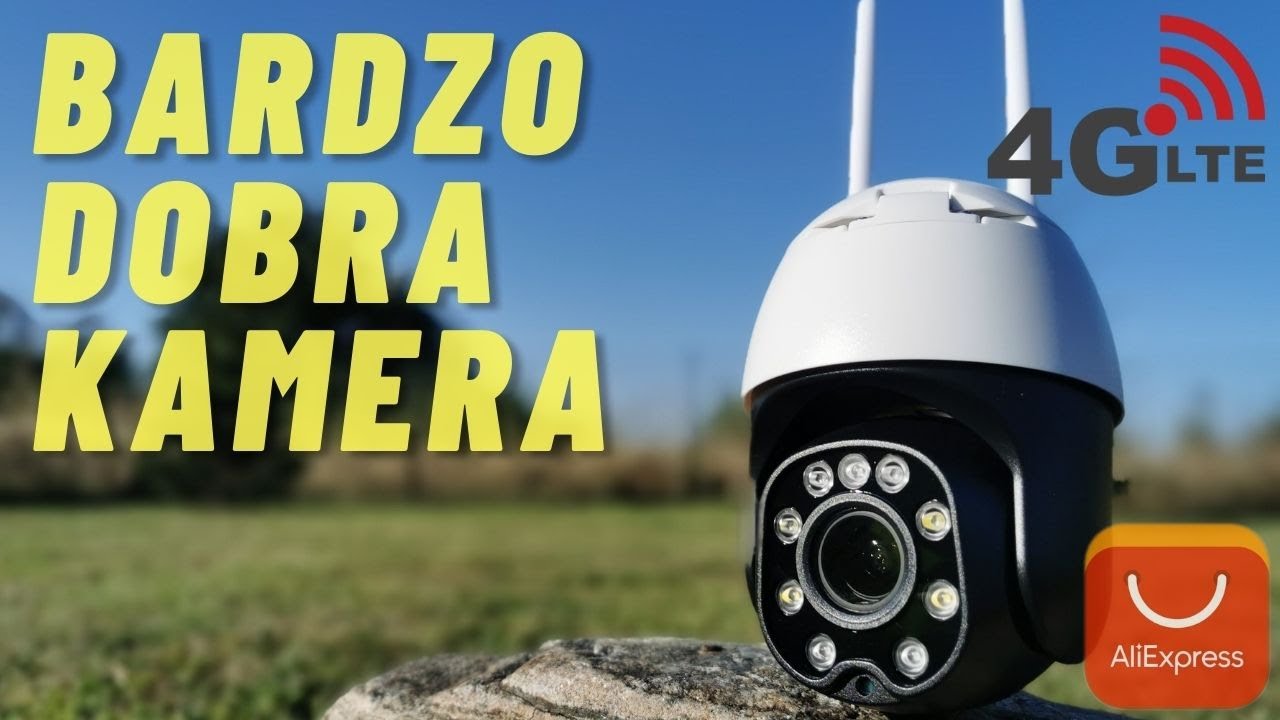 TEST - Kamera obrotowa 5MP 4G LTE zoom optyczny x5 INTELLIGENT TRACKING p2p wifi IP do 300 - 400 zł