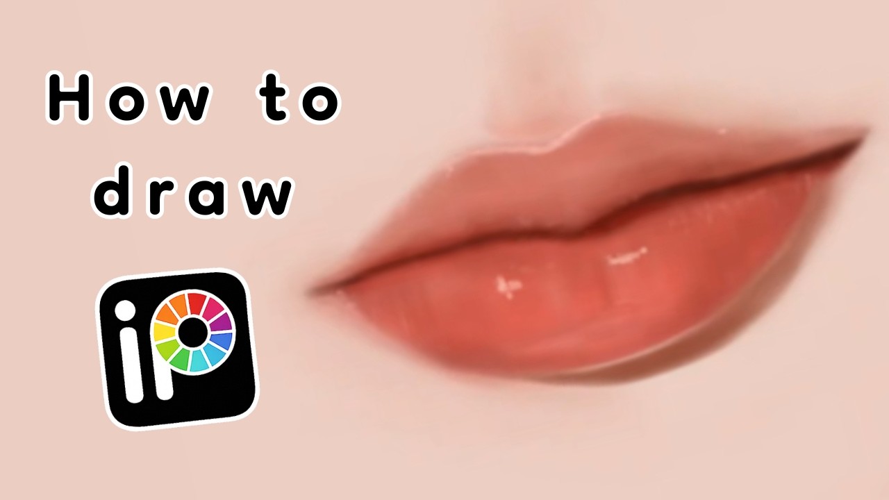 How to Draw Realistic Lips | Ibis Paint X Tutorial 🎨✨