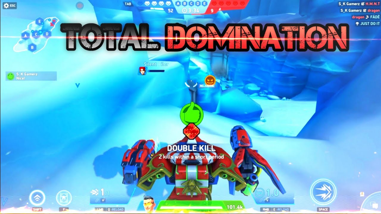 #22 THIS IS WHAT YOU CALL DOMINATION 🔥||MECHARENA GAMEPLAY WITH FACECAM ||#mecharena #acoins 
