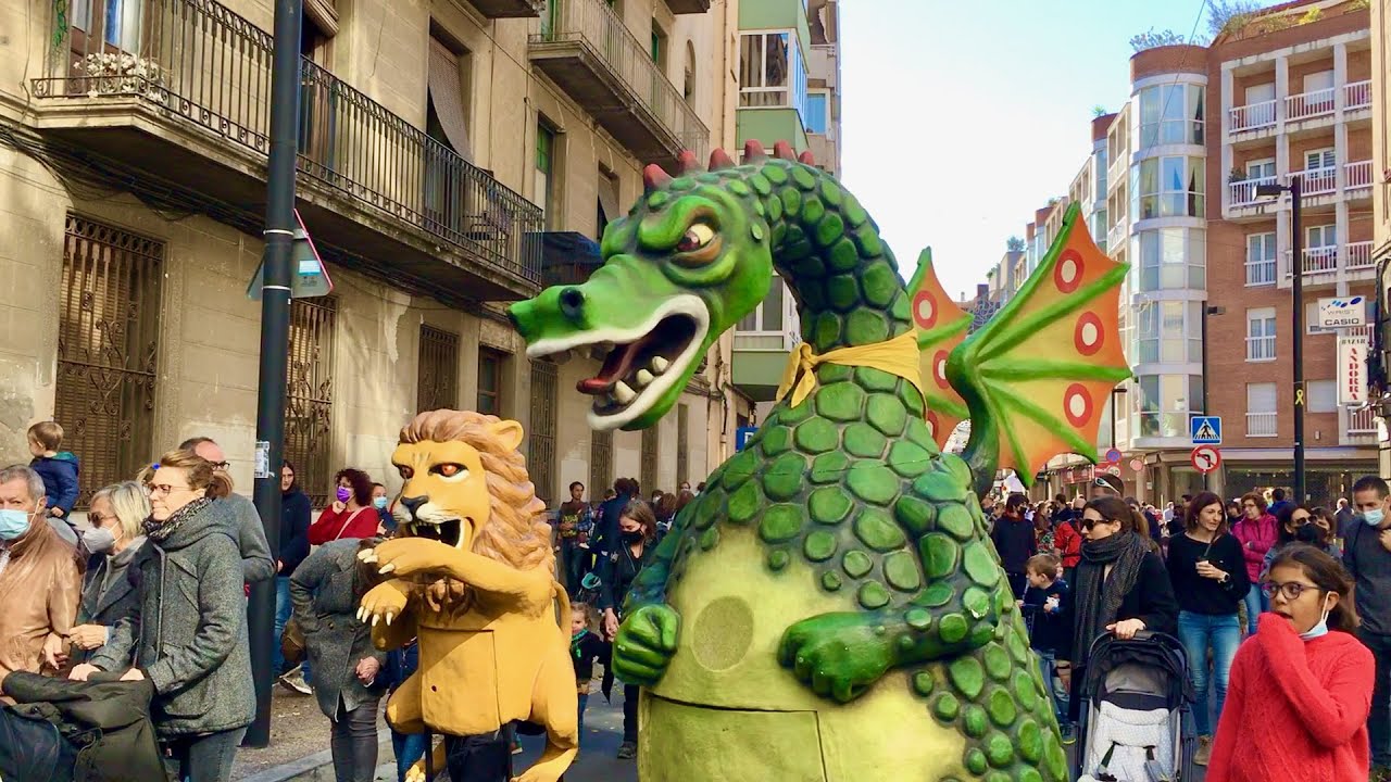 Cercavila XL Trobada de Gegants i Bestiari (Fires de Sant Narcís Girona)