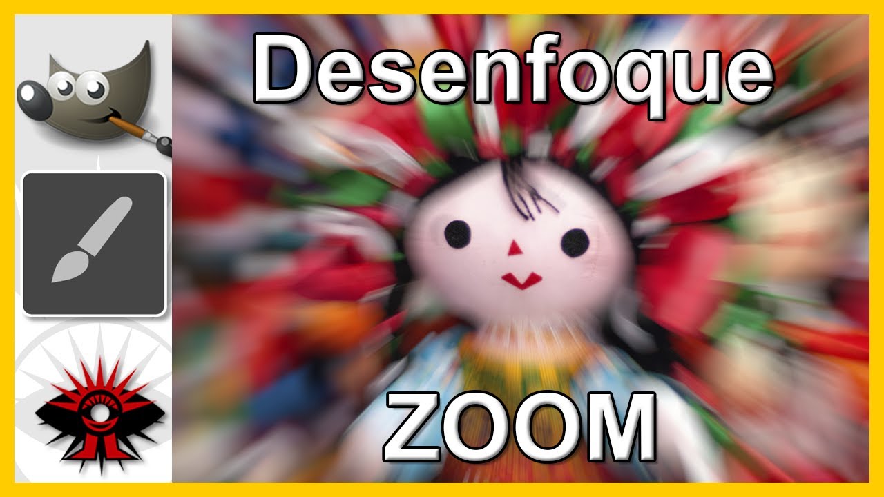 Cómo aplicar desenfoque por ampliación  (golpe de zoom) en GIMP v2.10