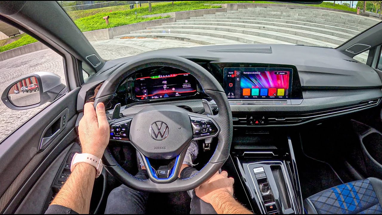 NEW Volkswagen Golf 8 R 4MOTION 2024 | 2.0 TSI 320hp | POV Test Drive