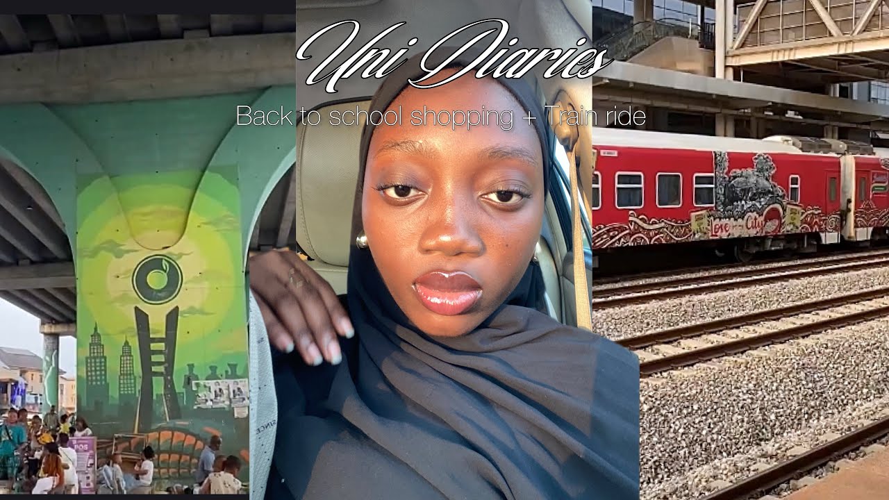 Uni Diaries |Back to school shopping + Evening train ride