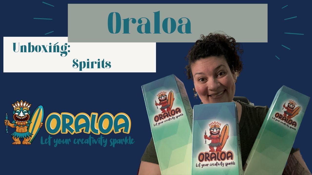 ORALOA Diamond Painting Unboxing | Spirits by Ingrid Tussell