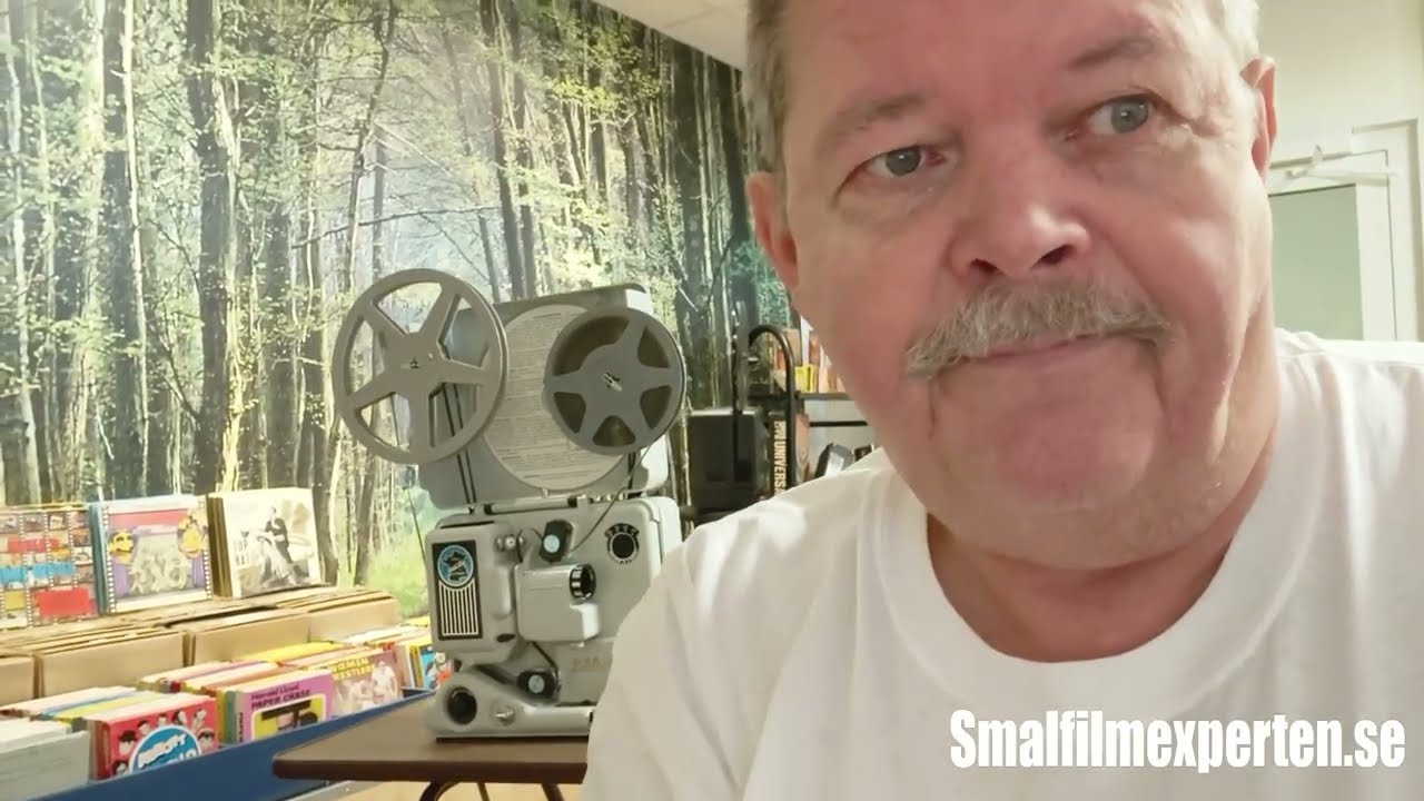 Test av filmprojektor Heurtier PS8 100 (Standard 8mm)