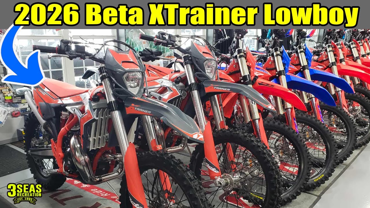 First look: 2026 Beta XTrainer Lowboy - What's the seat height?