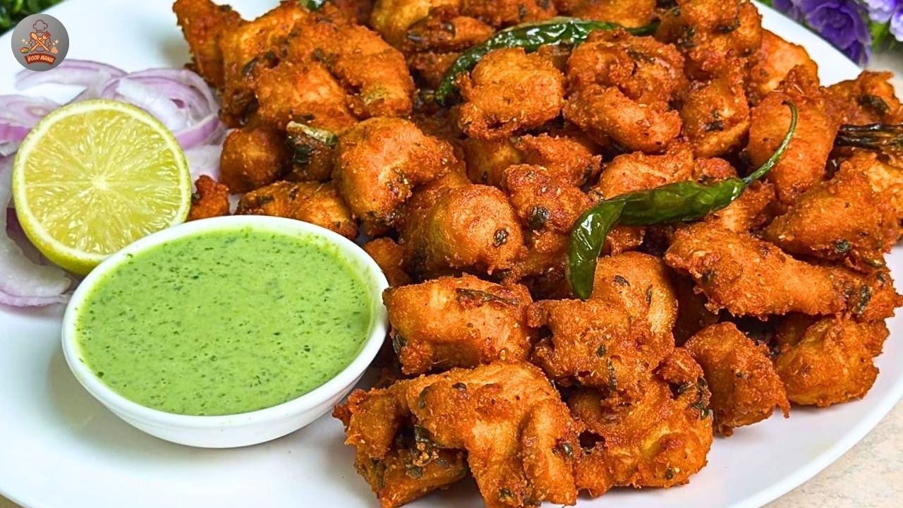 Рецепт хрустящих куриных пакора 😋 | Куриные пакора в уличном стиле | Закуска для ифтара во время ...