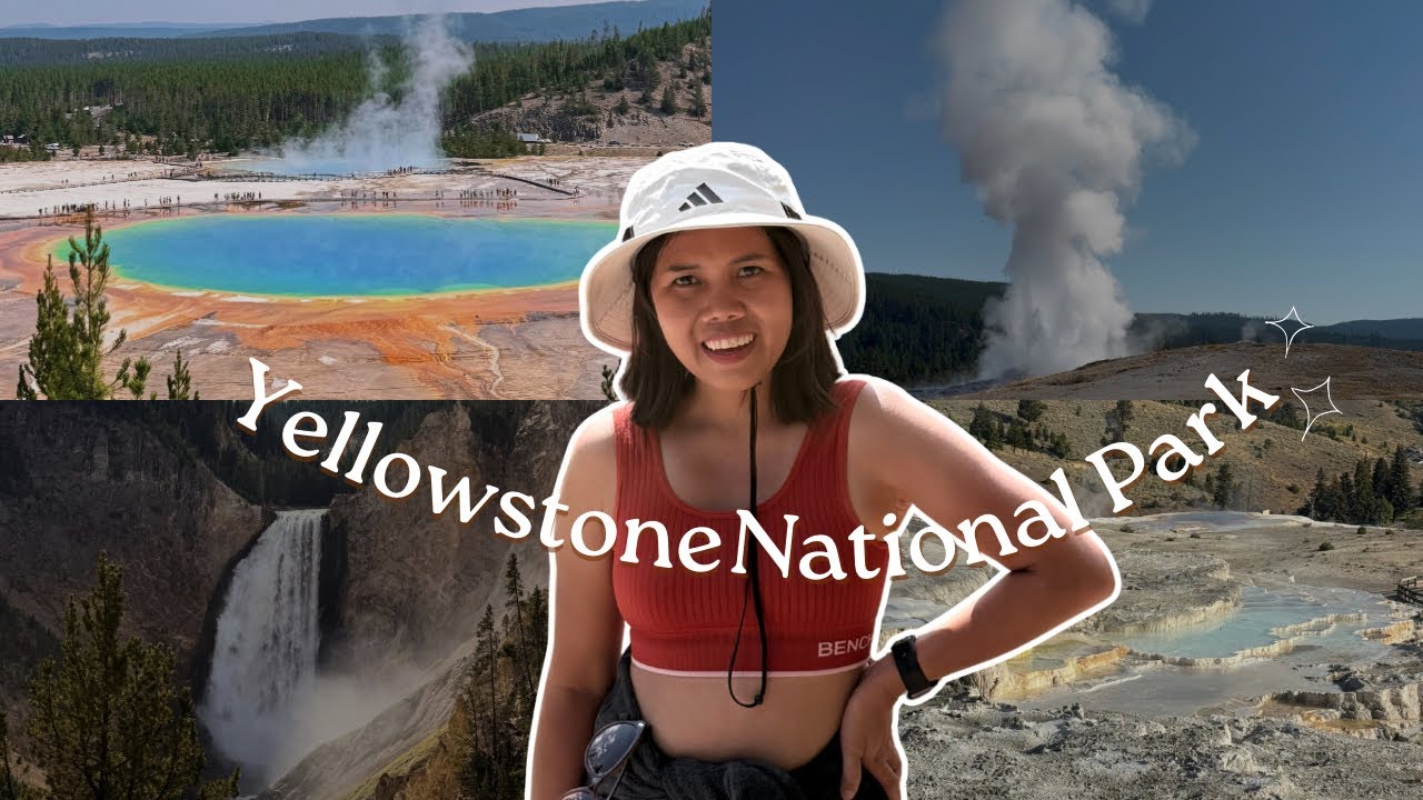 First Time in Yellowstone National Park✨