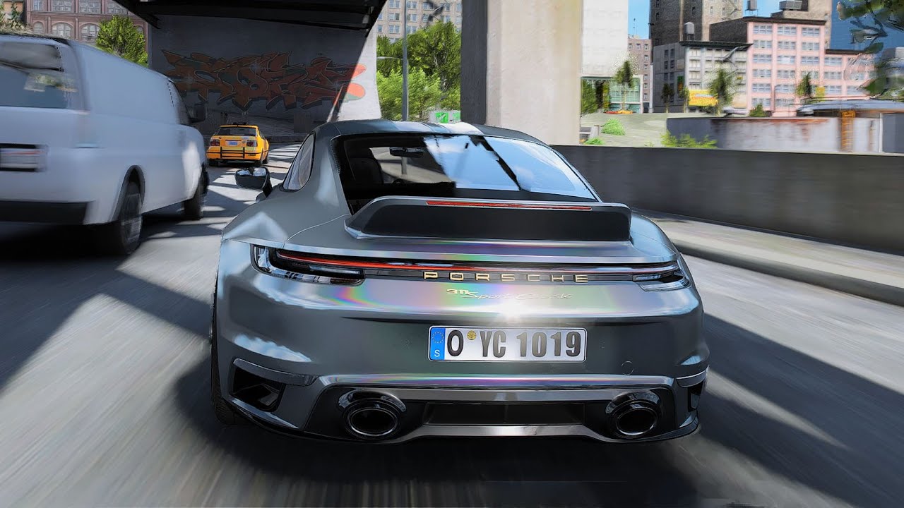 GTA 5 Stunning Next Level Graphics Mod And Realistic Car Engine Sound Showcase On RTX4090 4K60FPS