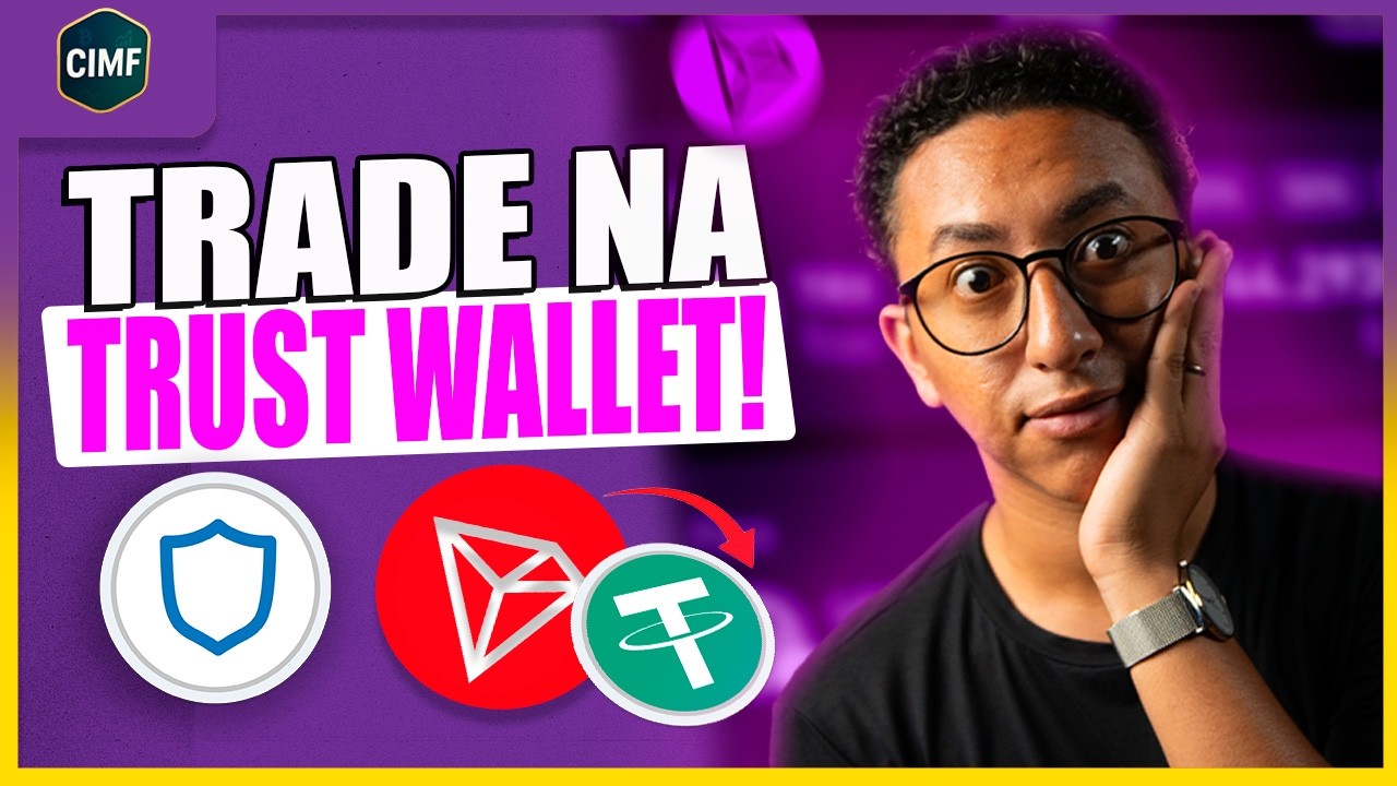 Como Fazer TRADE Direto na Trust Wallet! Swap de Moedas SEM SAIR da Carteira (Tutorial 2025)
