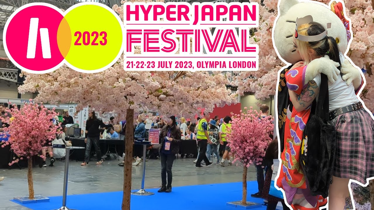Hyper Japan Festival 2023 Con Vlog - UK Japanese Pop Culture Event
