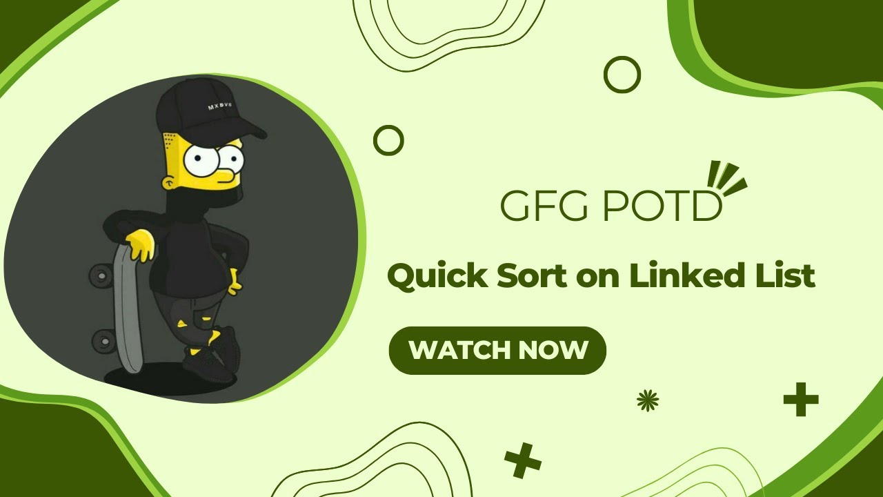 Quick Sort on Linked List | Sorting | GFG POTD | Dry Run & Explanation