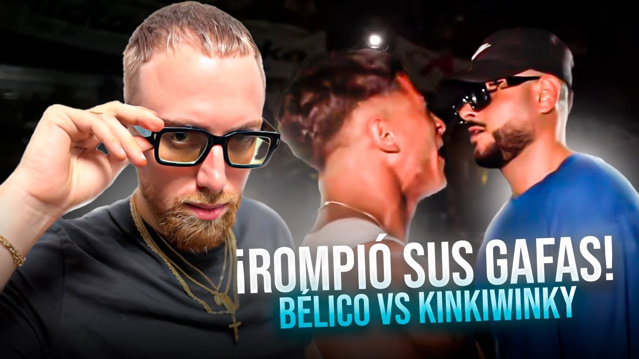 ¡ROMPIÓ SUS GAFAS EN MEDIO DE LA BATALLA! | BÉLICO VS KINKIWINKY GENERAL RAP NACIONAL