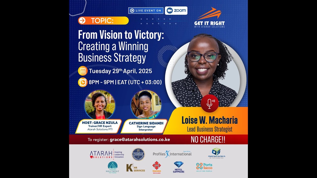 From Vision to Victory: Creating a Winning Business Strategy.