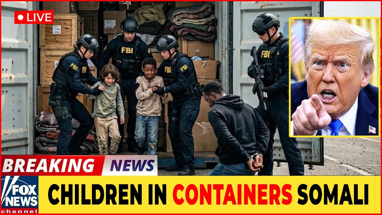 FBI & ICE RAID Somali Port Container &mdash; 14 Children Found, 17 Shipments Linked! | FBI Raid