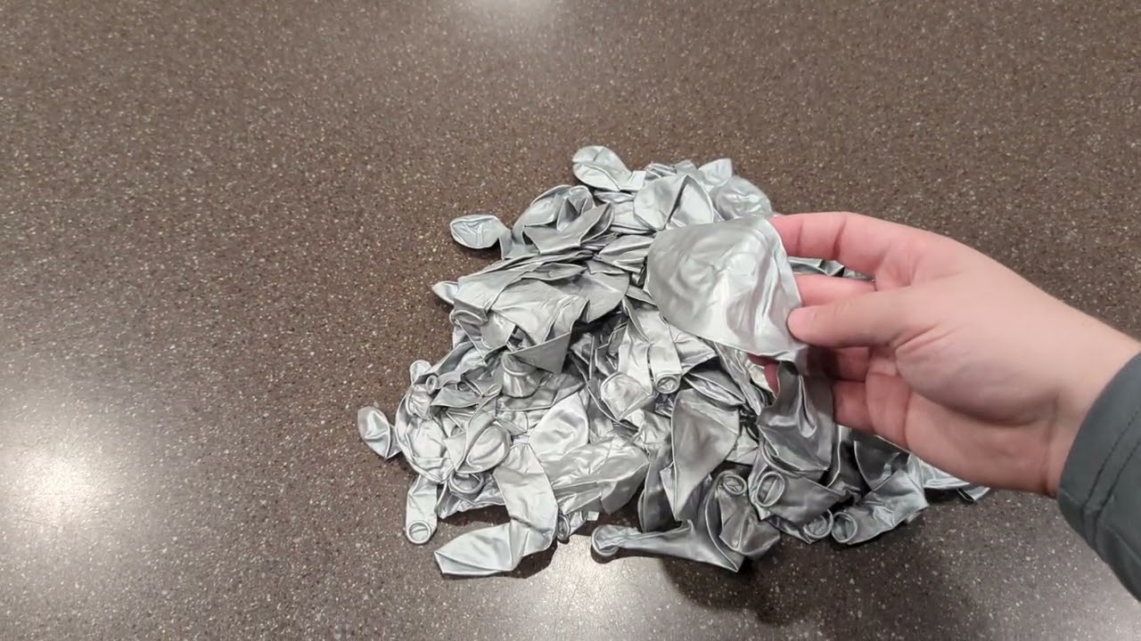 Watch Before Buying - PartyWoo Silver Balloons Set