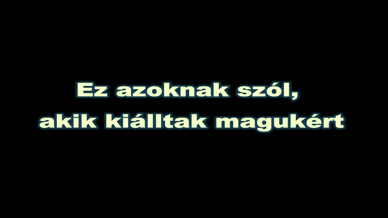 Bon Jovi - It's my life - magyar