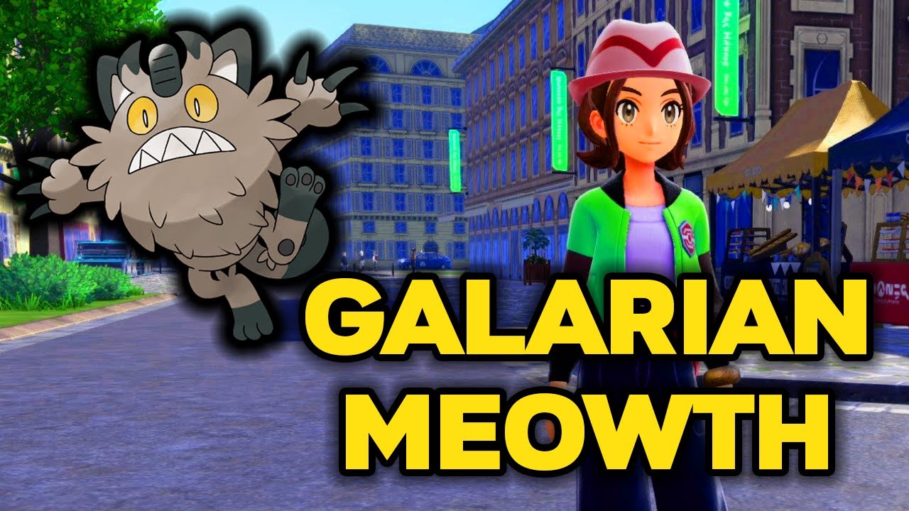 Как поймать галарского Мяута в Pokemon Legends: Z-A!