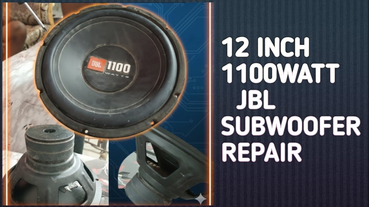 12 inch 1100 watt JBL subwoofer repair॥ Magnet out problem॥ 