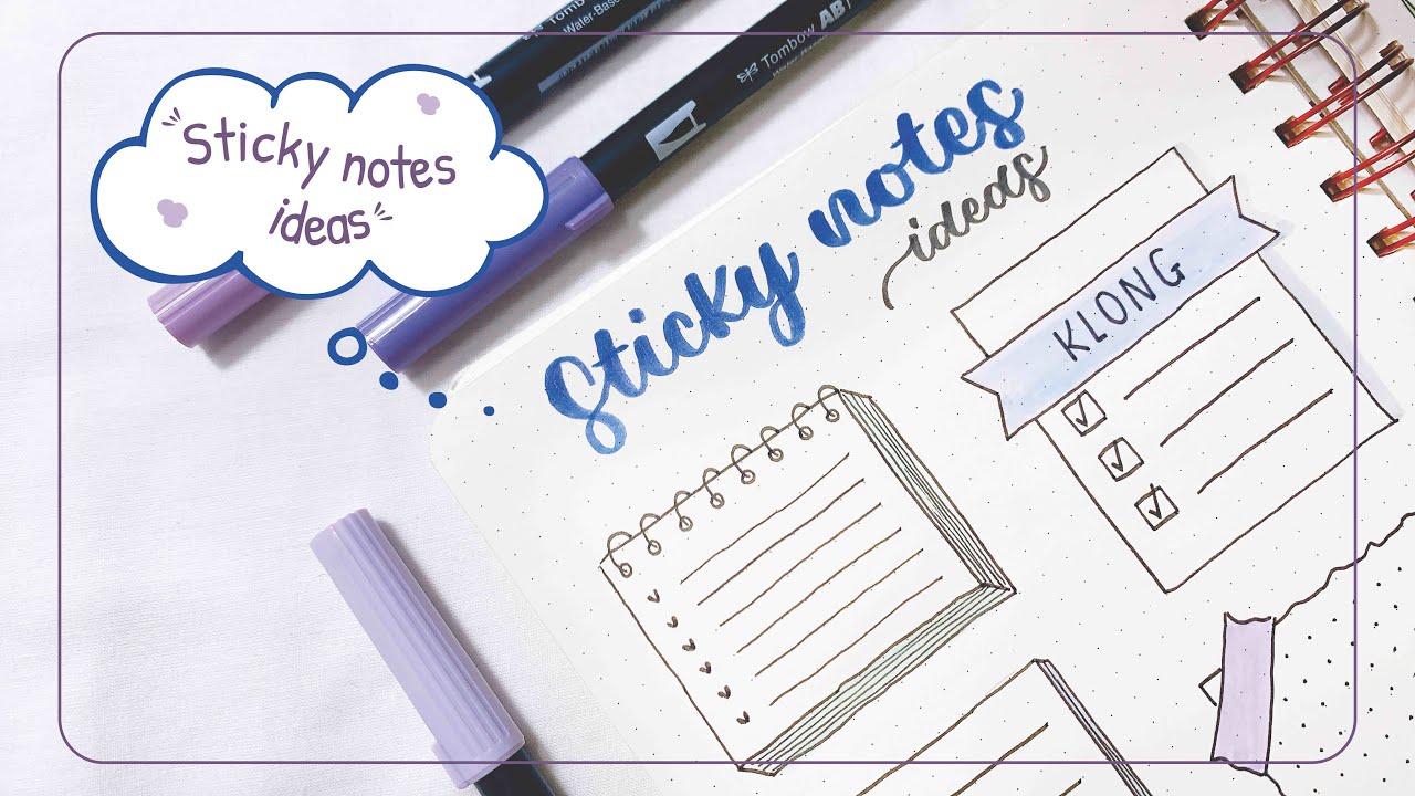 [Calli & Bujo] Vẽ ô ghi chú, khung chữ, ruy băng, đường phân cách cho bujo