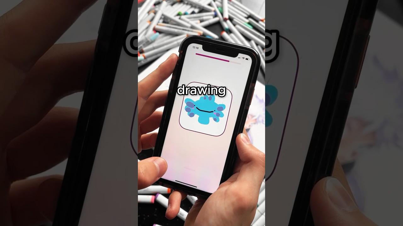 The BEST Drawing App to Overcome Art Block!! ✍🏻✨ #arttutorial