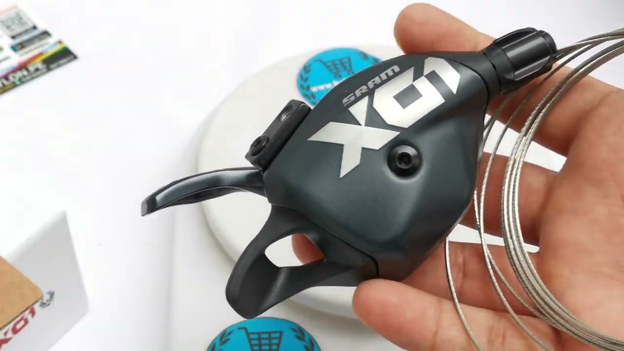 SHIFTER SRAM X01 EAGLE TRIGGER 12V POSTERIOR ABRAZADERA + GANCHO | (TAIWAN) IND. PACK