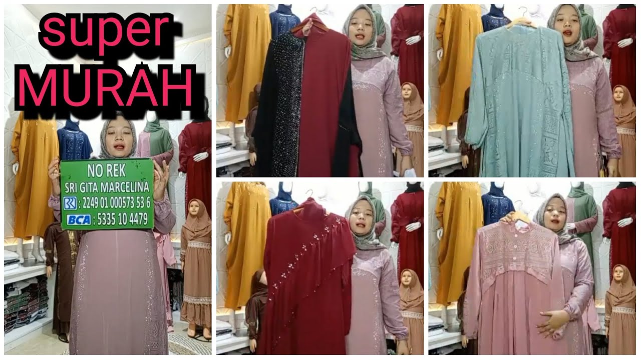 JUAL BAJU GAMIS WANITA MURAH